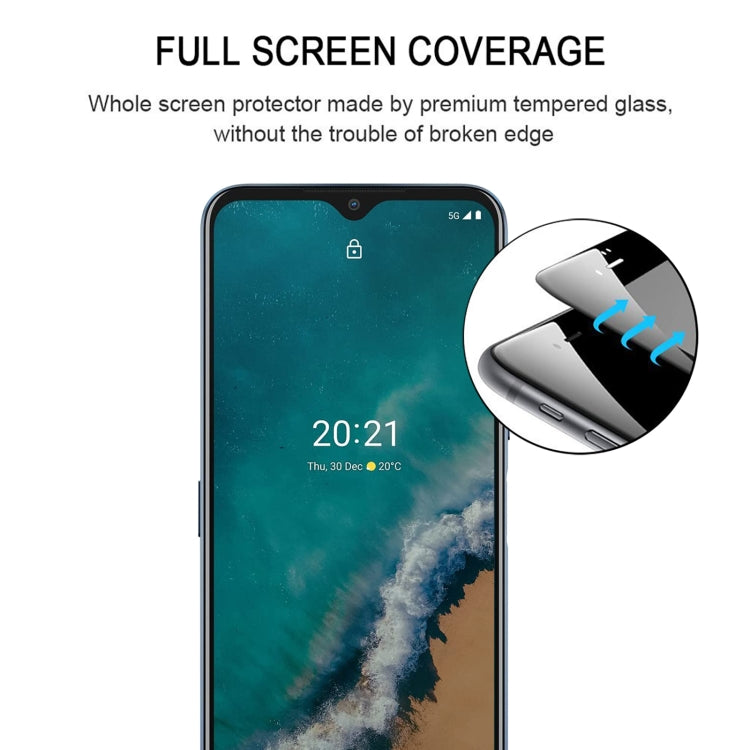 Full Glue Cover Screen Protector Tempered Glass Film For Nokia G50