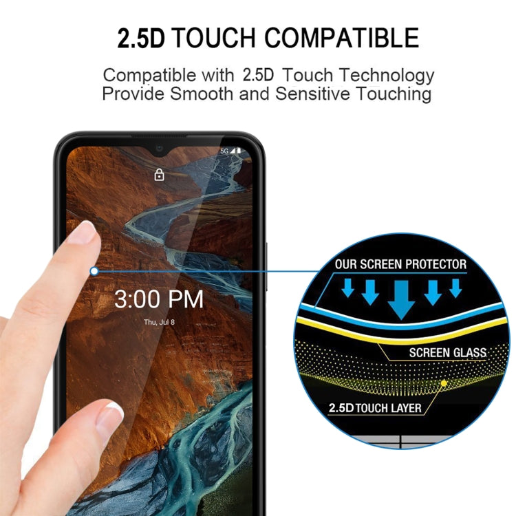 Full Glue Cover Screen Protector Tempered Glass Film For Nokia G300
