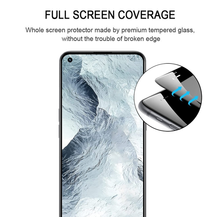 25 PCS Full Glue Cover Screen Protector Tempered Glass Film For OPPO Realme GT Master Edition