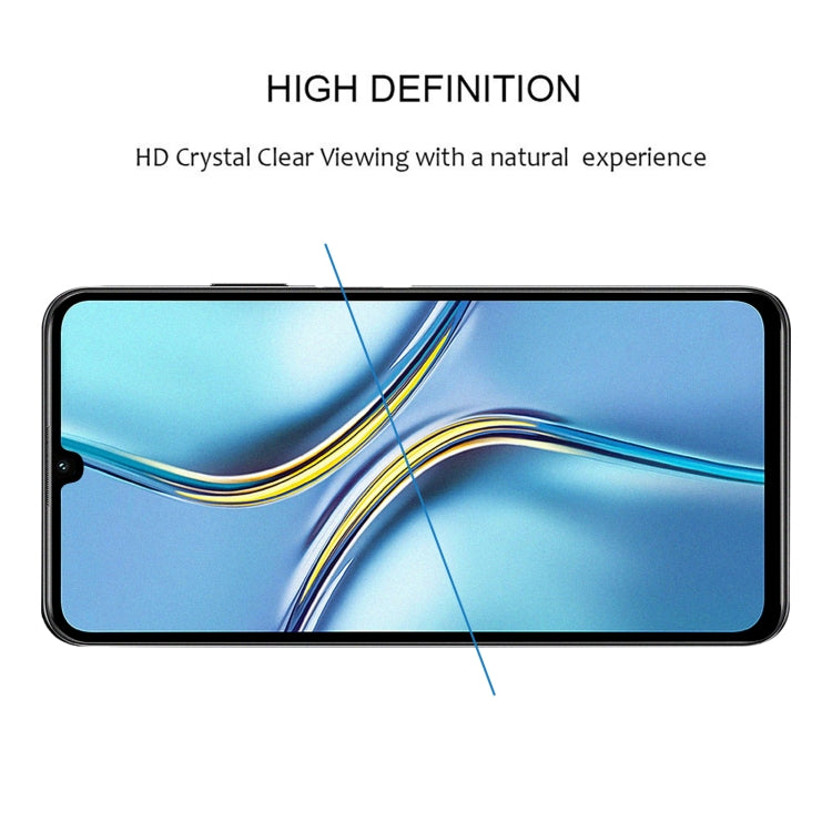 25 PCS Full Glue Cover Screen Protector Tempered Glass Film For Honor X30 Max