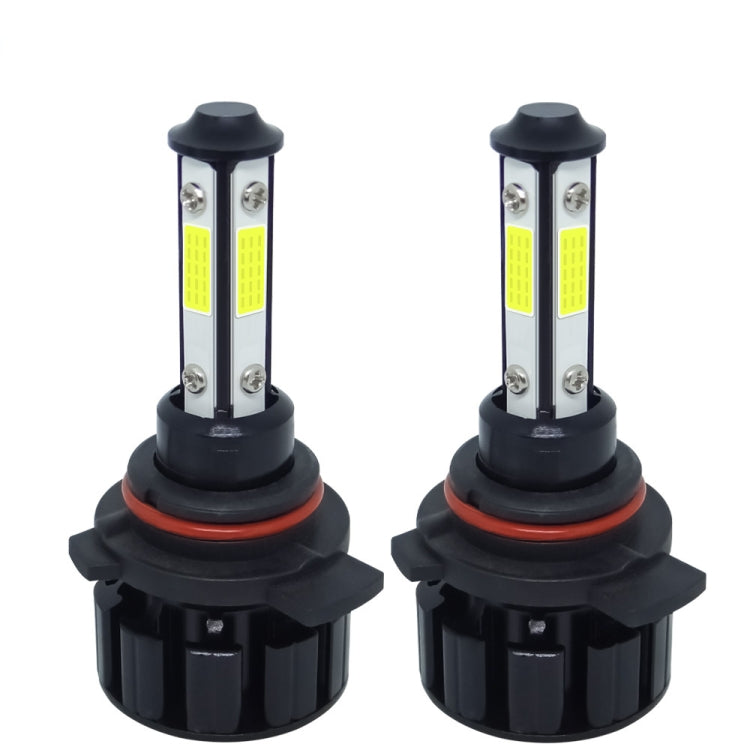 1 Pair V6 9012 DC9-36V / 22W / 2200LM / 6000K IP68 Car LED COB Lamp Beads Headlight
