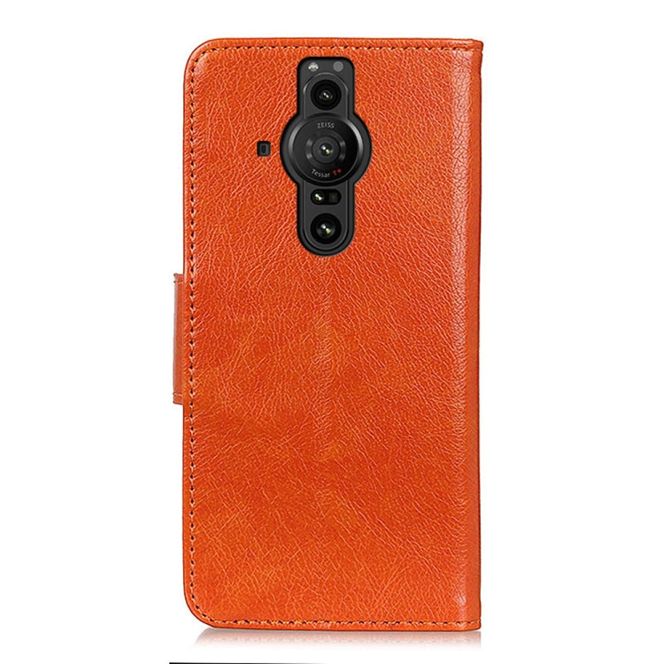 For Sony Xperia Pro-I Nappa Texture Horizontal Flip Leather Case with Holder & Card Slots & Wallet