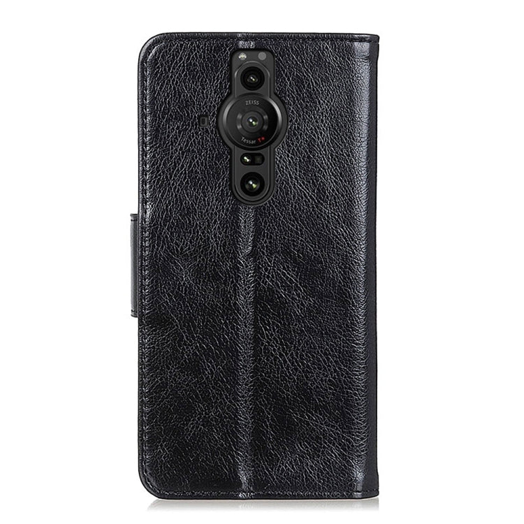 For Sony Xperia Pro-I Nappa Texture Horizontal Flip Leather Case with Holder & Card Slots & Wallet