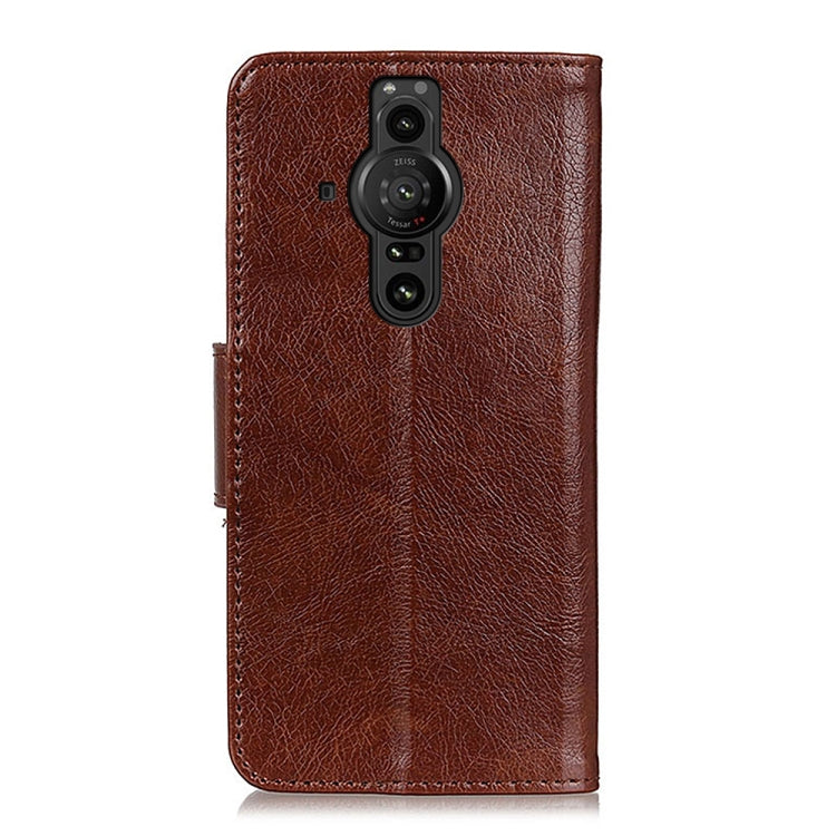 For Sony Xperia Pro-I Nappa Texture Horizontal Flip Leather Case with Holder & Card Slots & Wallet