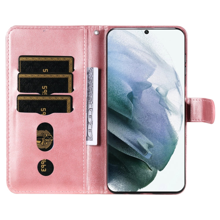 For Samsung Galaxy S22 Ultra 5G Calf Texture Zipper Horizontal Flip Leather Phone Case