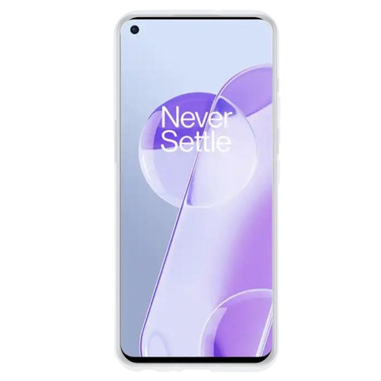 TPU Phone Case For OnePlus 9RT 5G(Frosted White)