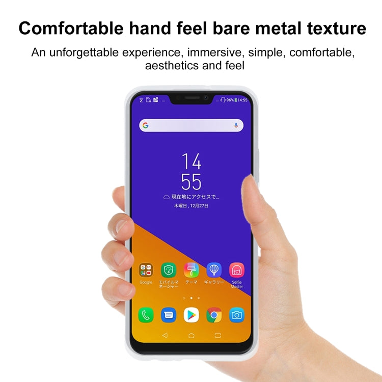 TPU Phone Case For Asus Zenfone 5z ZS620KL(Transparent White)