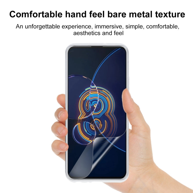 TPU Phone Case For Asus Zenfone 8 Flip(Transparent White)
