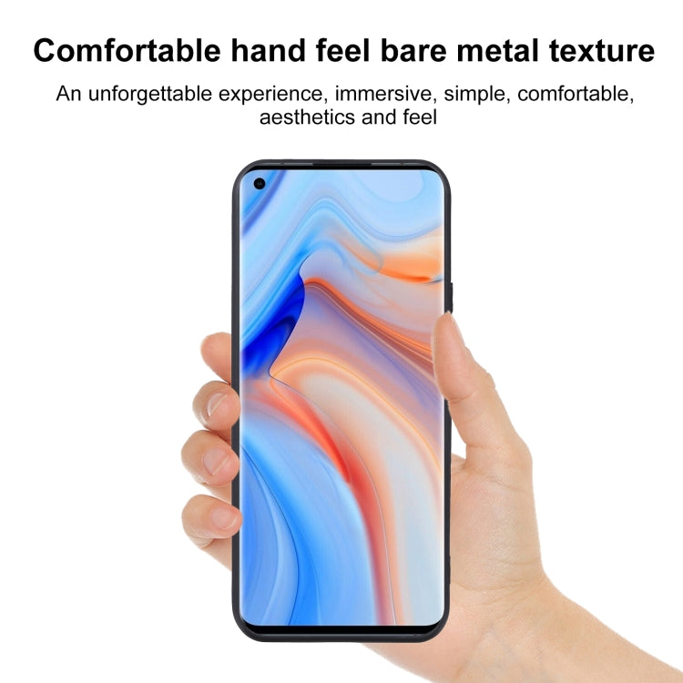 TPU Phone Case For OPPO Reno4 Pro(Matte Black)
