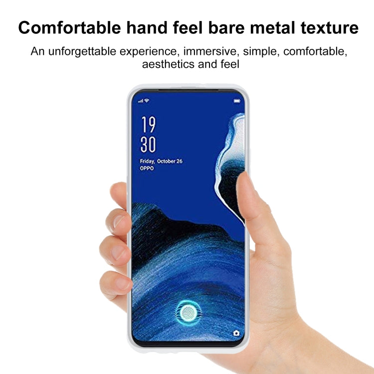 TPU Phone Case For OPPO Reno2 Z(Transparent White)