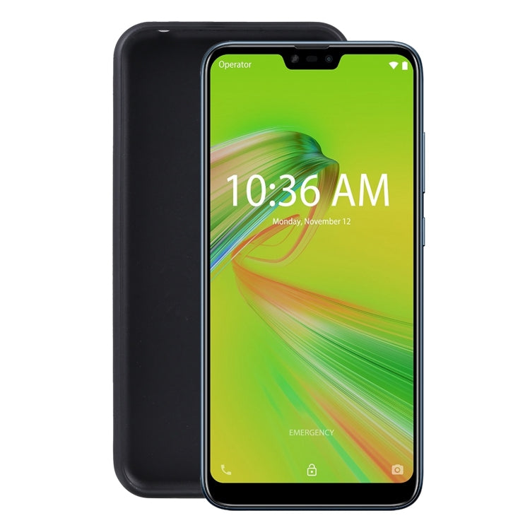 TPU Phone Case For Asus Zenfone Max Shot ZB634KL(Pudding Black)