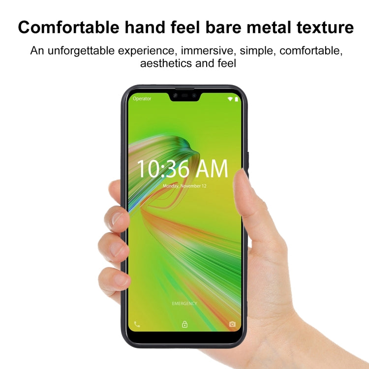 TPU Phone Case For Asus Zenfone Max Shot ZB634KL(Pudding Black)