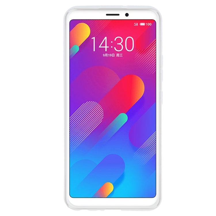 TPU Phone Case For Meizu V8 Pro(Transparent White)