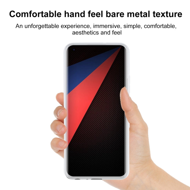 TPU Phone Case For vivo iQOO 5 Pro 5G(Transparent White)