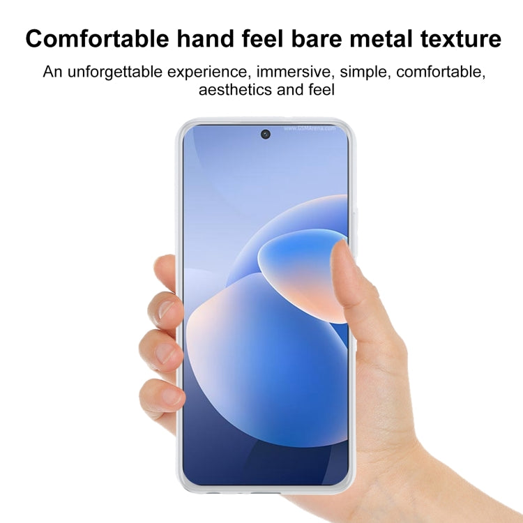 TPU Phone Case For vivo X60 5G(Transparent White)