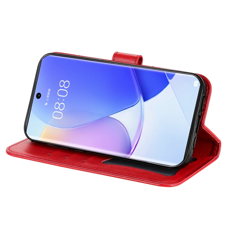 For Huawei nova 9 / Honor 50 7-petal Flowers Embossed Flip Leather Phone Case with Holder & Card Slots