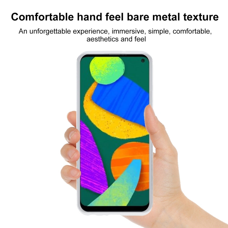 TPU Phone Case For Samsung Galaxy F52 5G(Transparent White)