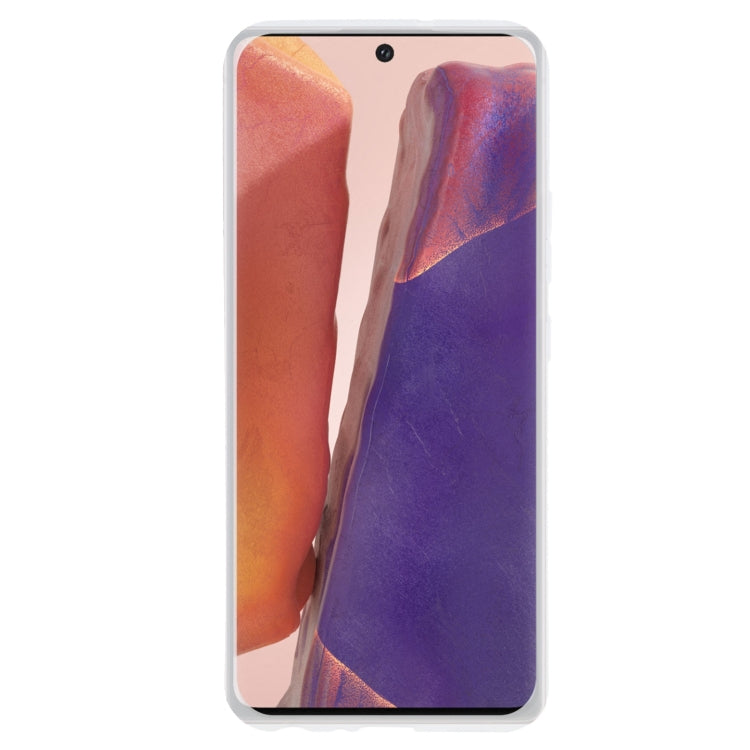 TPU Phone Case For Samsung Galaxy Note20 5G(Transparent White)