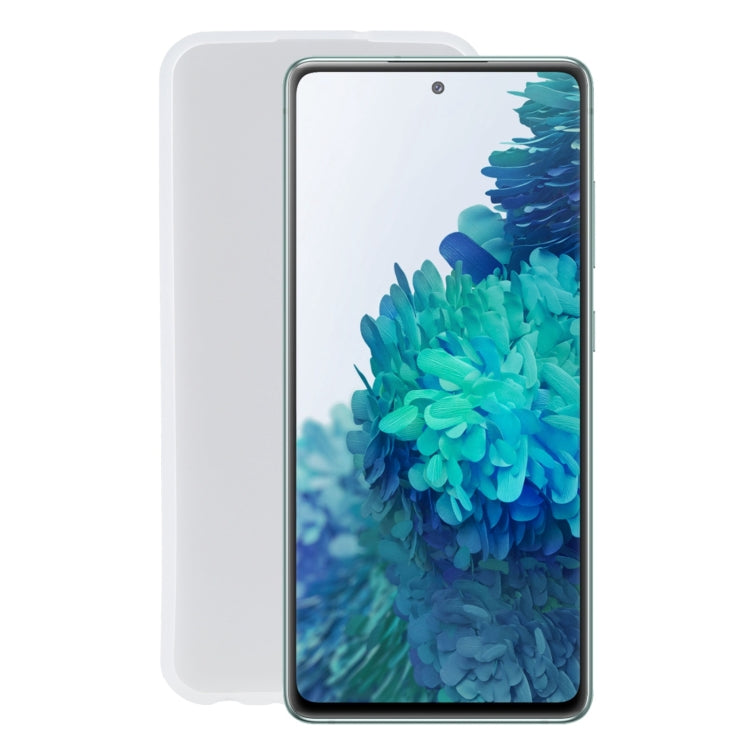 TPU Phone Case For Samsung Galaxy S20 5G(Transparent White)