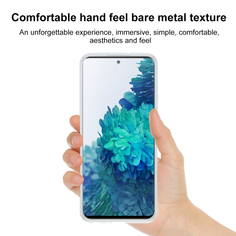 TPU Phone Case For Samsung Galaxy S20 5G(Transparent White)