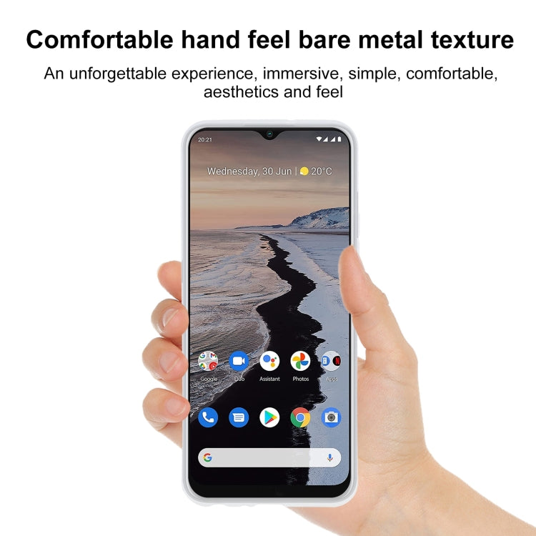 TPU Phone Case For Nokia G10(Transparent White)