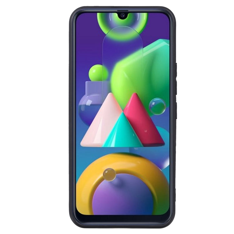 TPU Phone Case For Samsung Galaxy M21(Black)