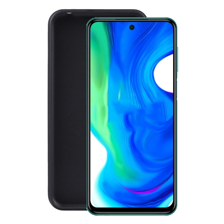 TPU Phone Case For Xiaomi Poco M2 Pro(Pudding Black)