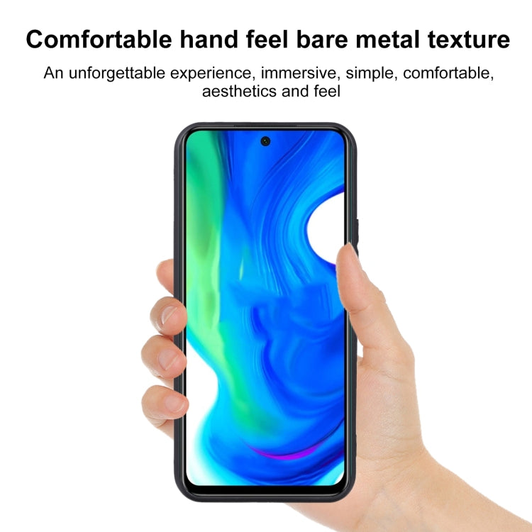 TPU Phone Case For Xiaomi Poco M2 Pro(Pudding Black)