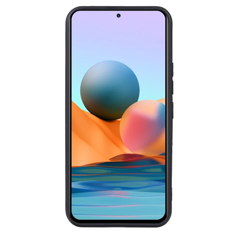TPU Phone Case For Xiaomi Redmi Note 10 Pro (India)(Pudding Black)