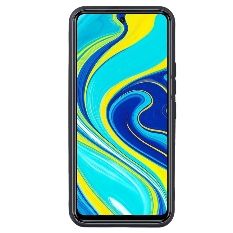 TPU Phone Case For Xiaomi Redmi Note 9S(Pudding Black)