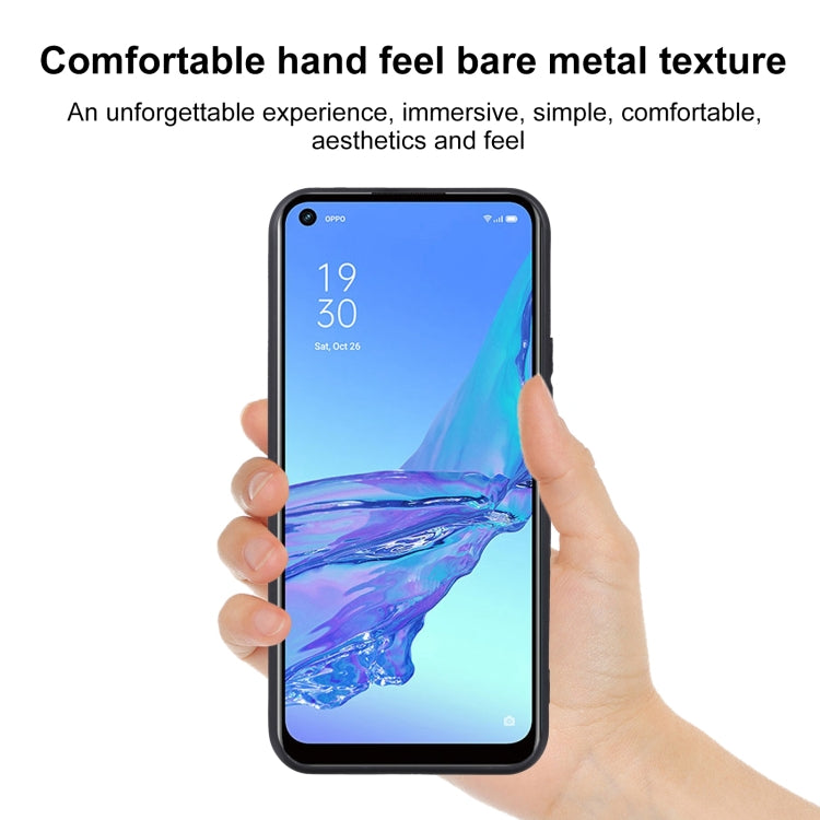 TPU Phone Case For OPPO A53s(Frosted Black)