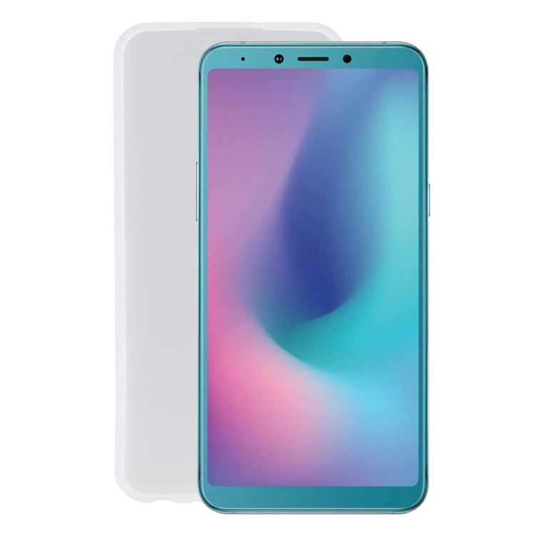 TPU Phone Case For Samsung Galaxy A6s(Matte White)