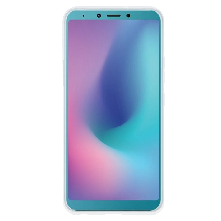 TPU Phone Case For Samsung Galaxy A6s(Matte White)