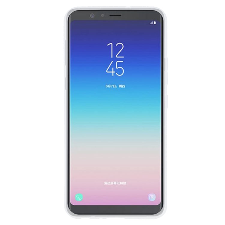 TPU Phone Case For Samsung Galaxy A8 Star / A9 Star(Matte White)
