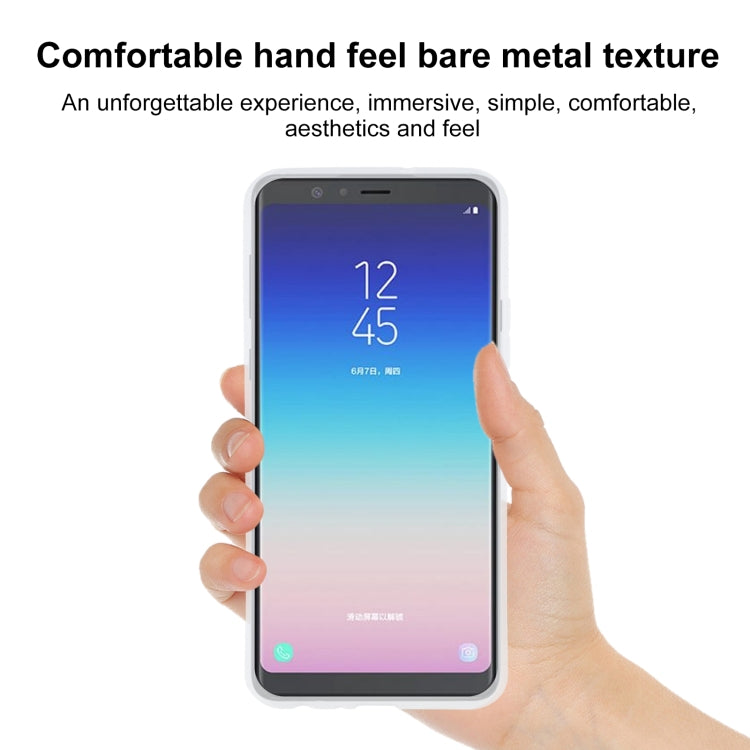 TPU Phone Case For Samsung Galaxy A8 Star / A9 Star(Matte White)