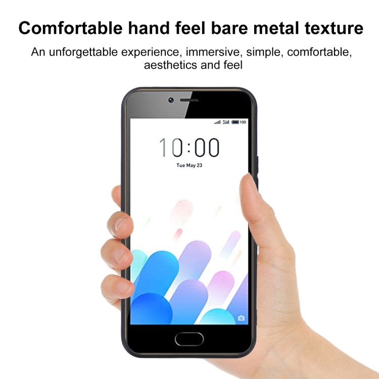 TPU Phone Case For Meizu M5c(Matte Black)
