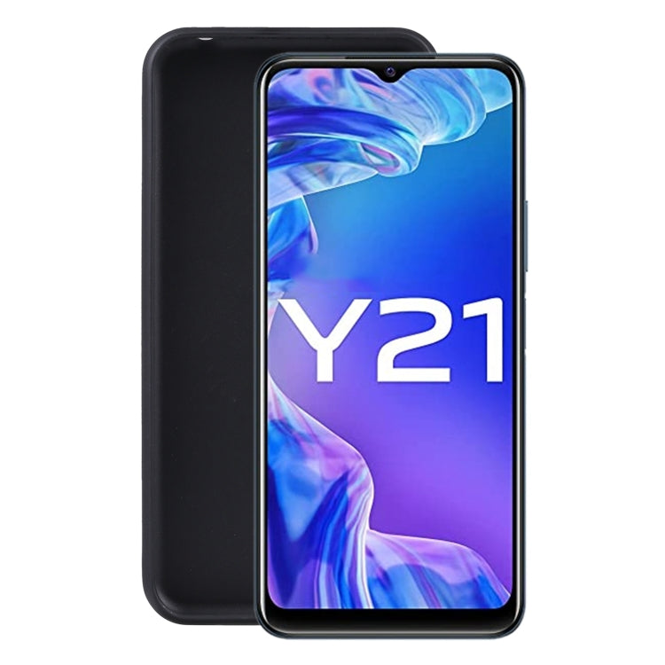 TPU Phone Case For vivo Y21 2018(Matte Black)
