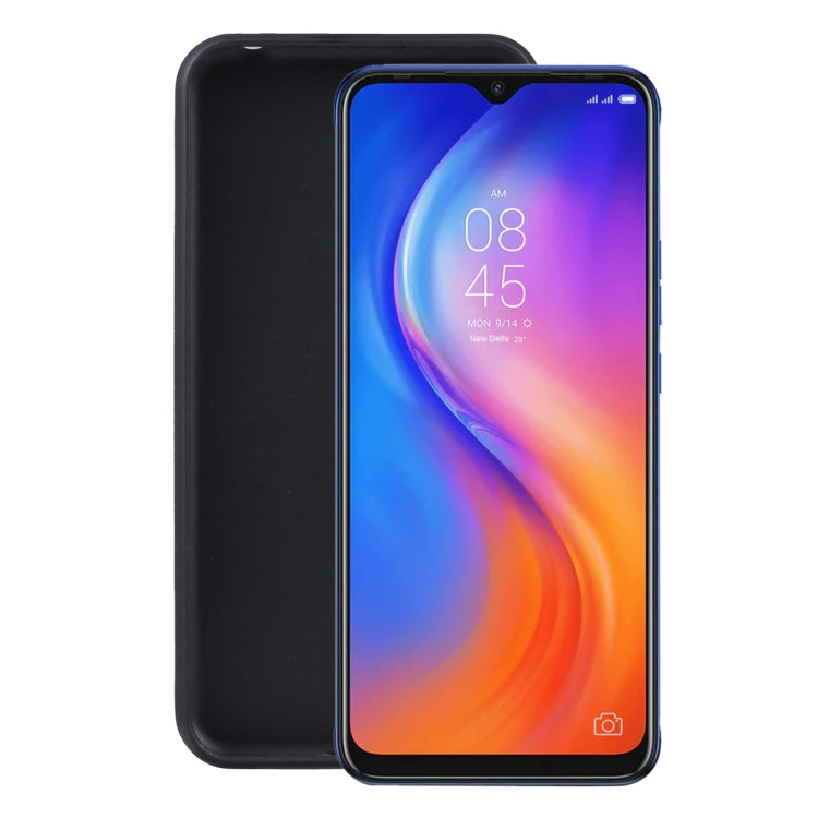 TPU Phone Case For Tecno Spark 6 Go(Matte Black)