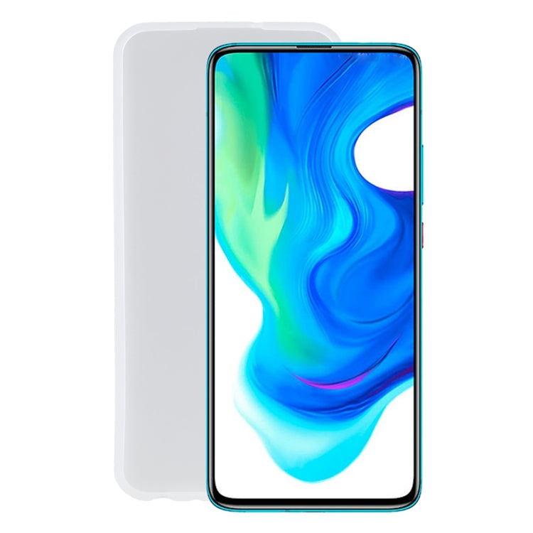 TPU Phone Case For Xiaomi Poco F2 Pro(Transparent White)