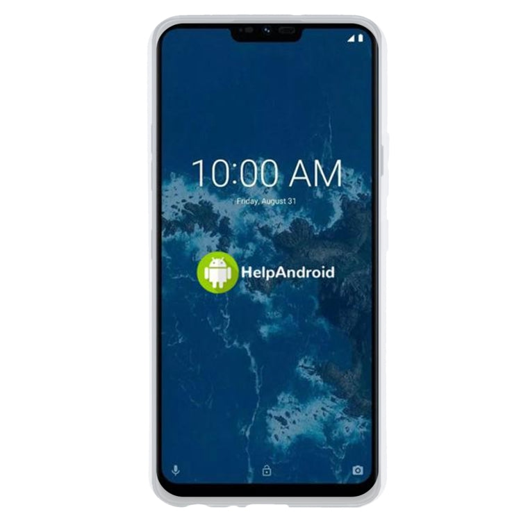 TPU Phone Case For LG G7 One(Transparent White)