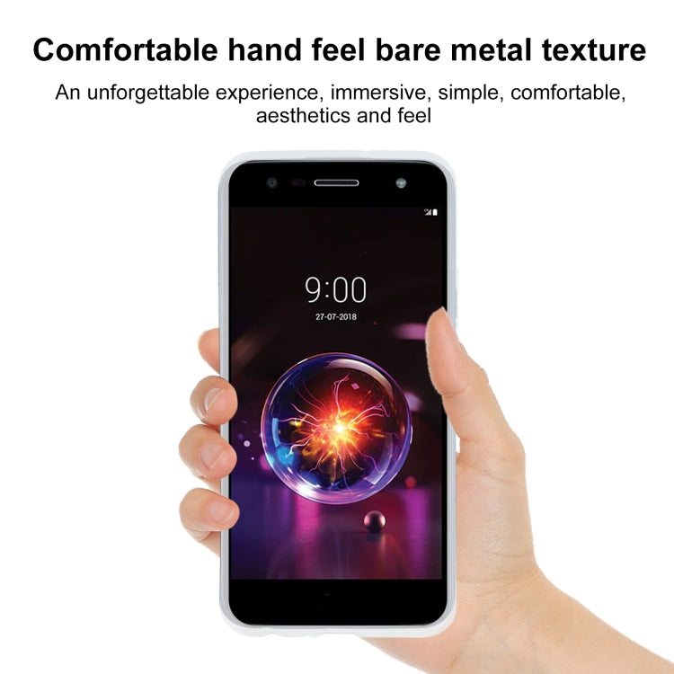 TPU Phone Case For LG X5 2018(Transparent White)