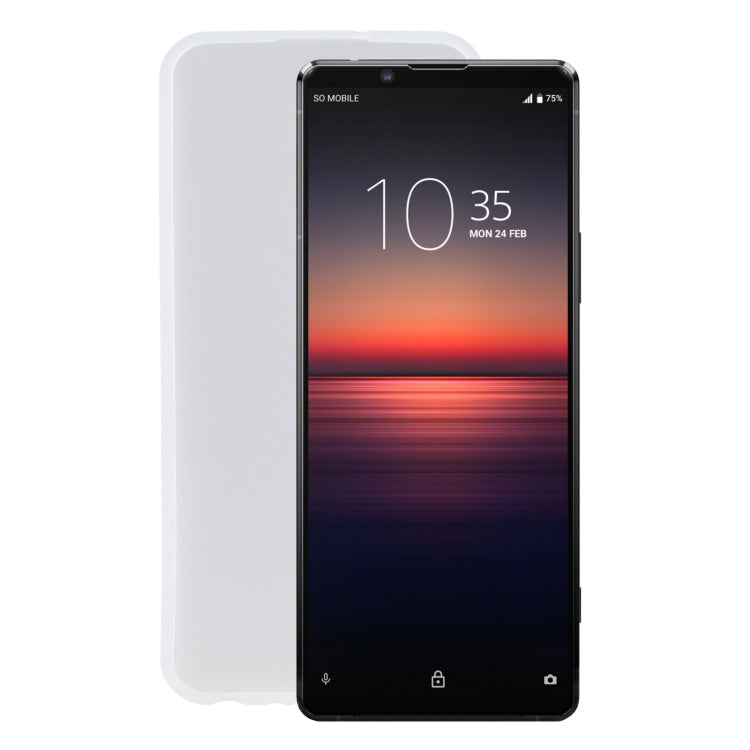 TPU Phone Case For Sony Xperia 2(Transparent White)