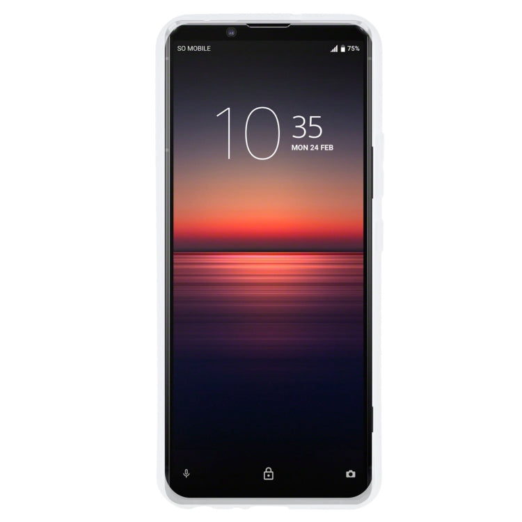 TPU Phone Case For Sony Xperia 2(Transparent White)