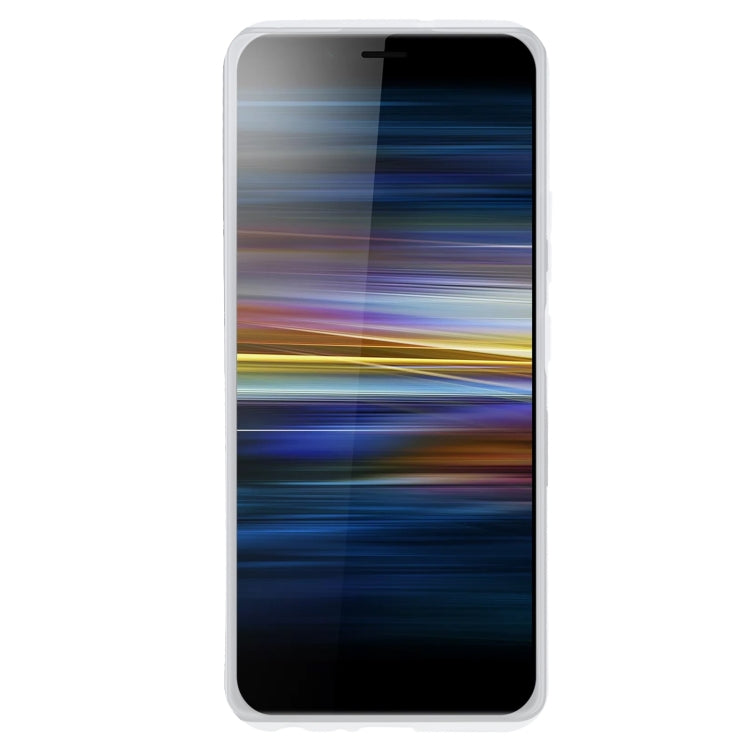 TPU Phone Case For Sony Xperia L3(Transparent White)