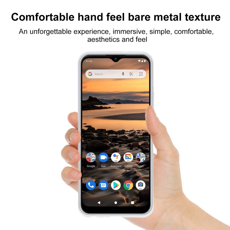 TPU Phone Case For Nokia 1.4(Transparent White)