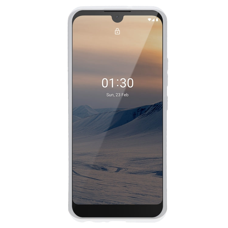 TPU Phone Case For Nokia 1.3(Transparent White)