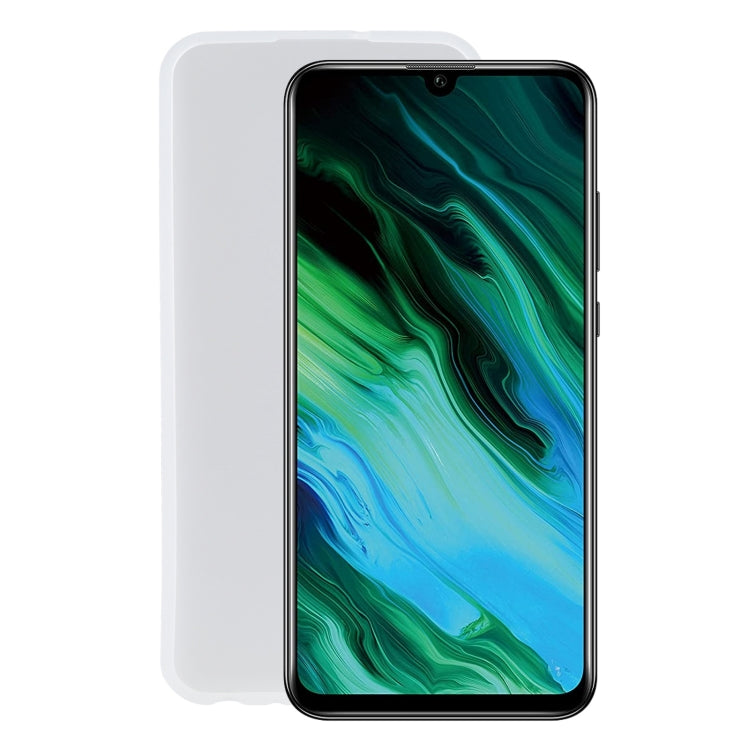 TPU Phone Case For Huawei Honor 20e(Transparent White)