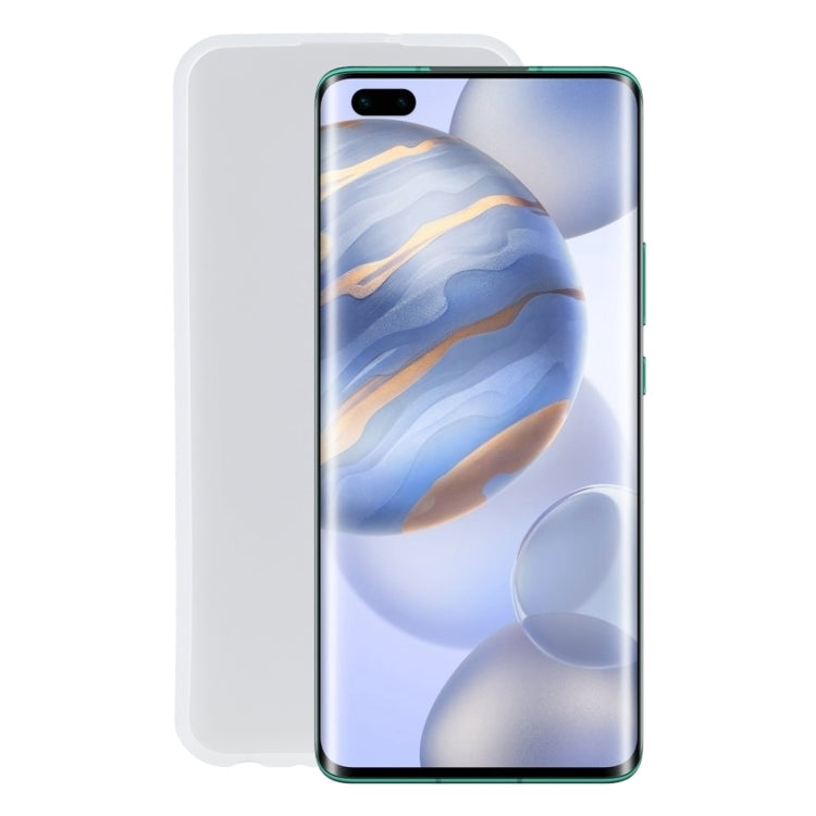 TPU Phone Case For Huawei Honor 30 Pro+(Transparent White)