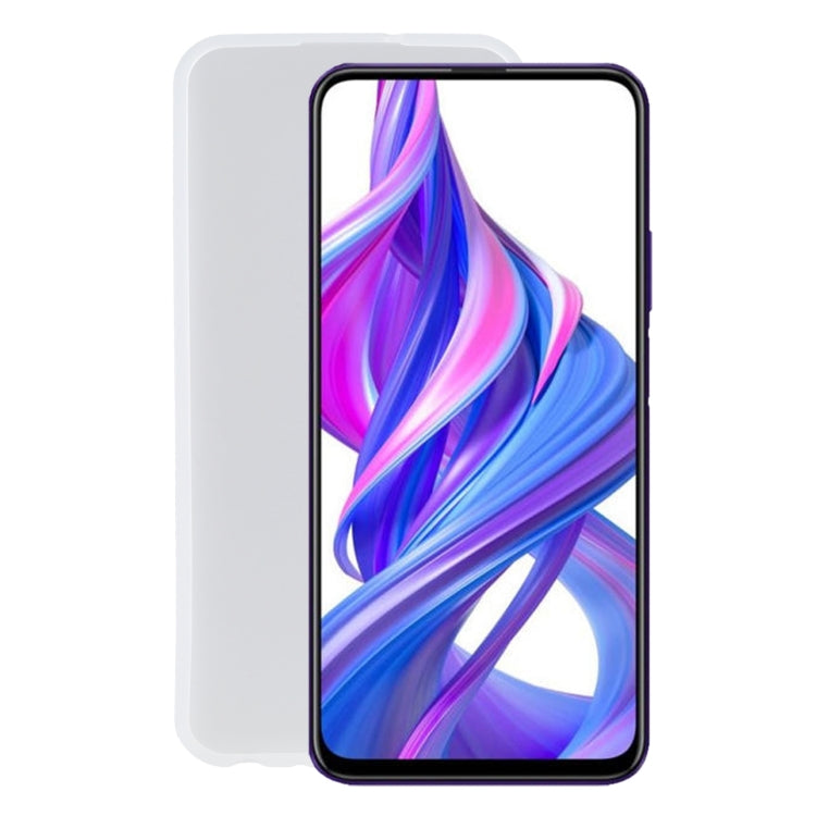 TPU Phone Case For Huawei Honor 9X(Transparent White)
