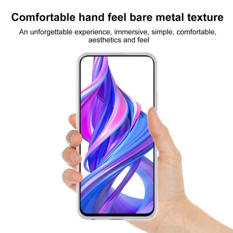 TPU Phone Case For Huawei Honor 9X(Transparent White)